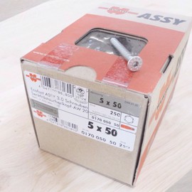 Skruer til propning 5x50, 250 stk. 